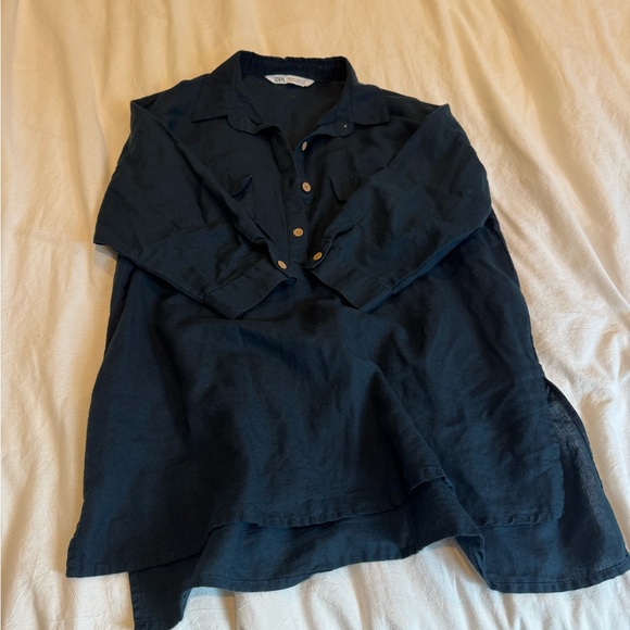 Linen Button Down - Picture 2 of 3
